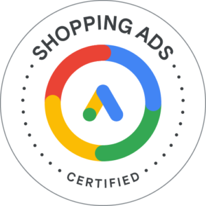 google ads shopping certyfikat